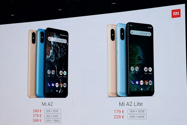 【馬德里直擊】Android One手機再現 小米A2現場試