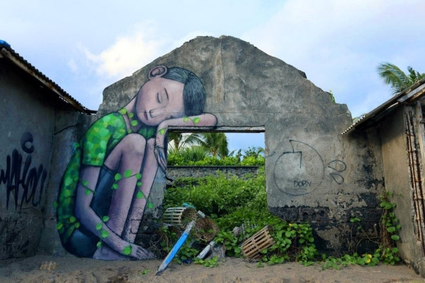 【眼睛去旅行】地球上26個「完全吸住你眼球」的曠世街頭藝術