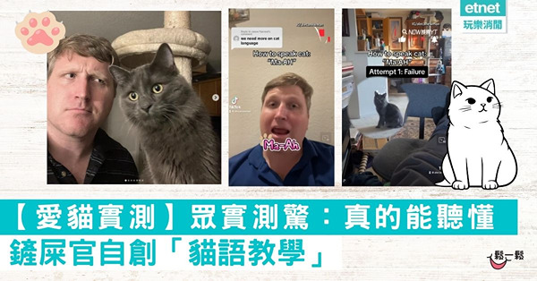 【愛貓實測】鏟屎官自創「貓語教學」　眾實測驚：真的能聽懂