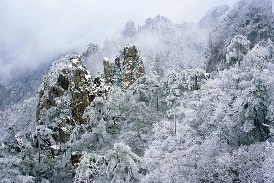 黃山的「白色聖誕」（上）
