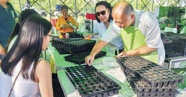築福農莊 初三開耕