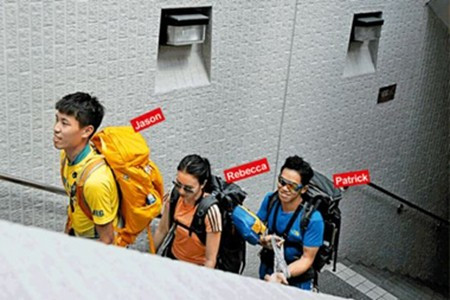 3青年行出善舉 環港410公里籌款