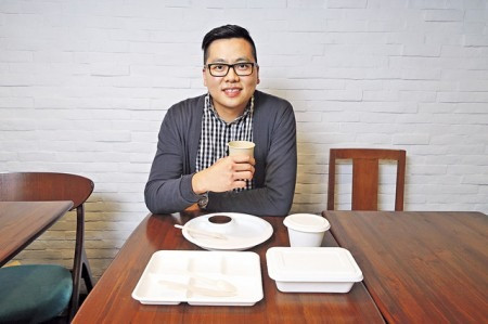 環保外賣盒外銷 蝕本生意現商機