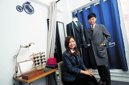 保險男半途出家 打造玩味西裝