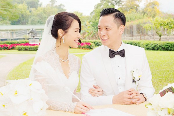 祝李杏福！一對新人好幸福！