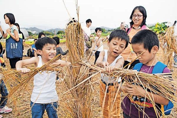 在地讀書會 咀嚼穀粒感受土地
