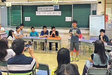 辯論滲入中小學 融會聽說讀寫 