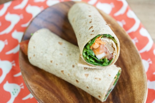 至營早餐選擇：蔬果墨西哥卷