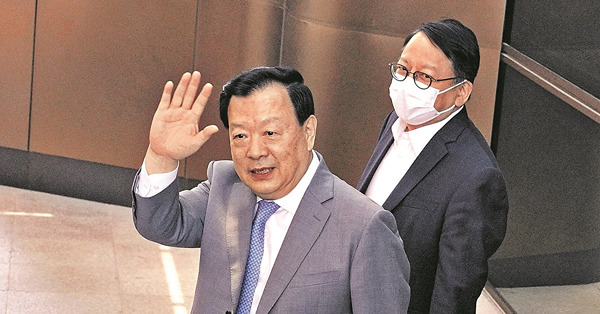 夏主任，你真肯定特區施政？