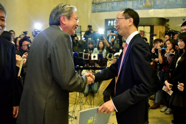 【特首選戰】晤曾俊華討論教育問題 梁錦松:未見政綱難說支持何人