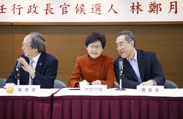 【特首選戰】唐唐林鄭撓手咬耳仔 傾緊選戰跑出好計?