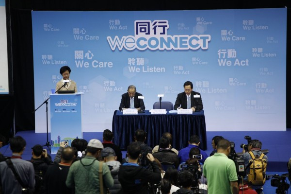 【特首選戰】林鄭倡放寬部分工廈低層限制作非工業用 指丁屋問題複雜未評論 