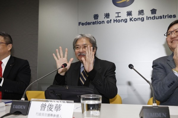 【特首選戰】葉劉稱已獲工總部分提名 曾俊華:不會數夠票即推政策