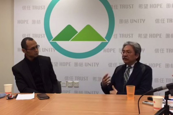 【特首選戰】曾俊華：稱與梁振英有「良好專業關係」 聞習近平想起奧巴馬