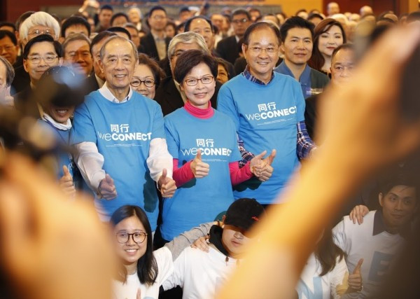 【特首選戰】傳張德江「一錘定音」 稱政治局一致支持林鄭