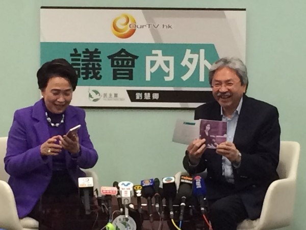 【特首選戰】曾俊華否認代表泛民 批現政府委任諮詢成員偏頗