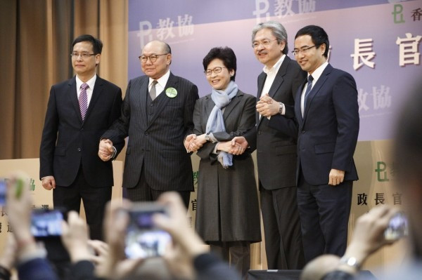 【特首選戰】3候選人首同台出席論壇 胡官倡取消特首校監制 林鄭稱沒證據大學受干預