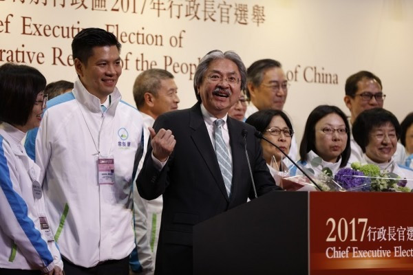 【特首選戰】決戰日－曾俊華多次哽咽：念念不忘必有迴響 市民給我回憶足夠咀嚼一生