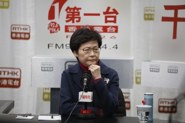 【林鄭時代】林鄭：不會要求中聯辦於立會「箍票」 是否多做一屆不應說太絕