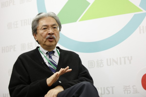 【特首選戰】曾俊華:「民望脅逼中央論」子虛烏有 支持者不站在中央對立面