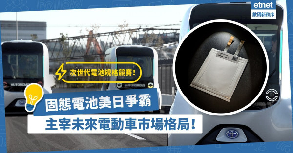 【電動車大戰】次世代電池規格競賽！固態電池美日爭霸，主宰未來電動車市場格局！