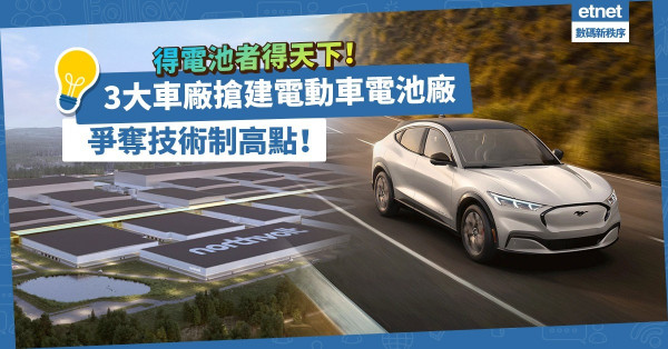 得電池者得天下！特斯拉、福士、福特搶建電動車電池廠，爭奪技術制高點！