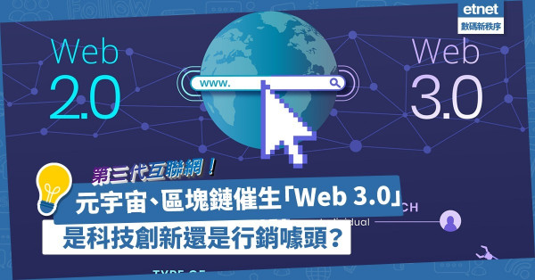 Web 3.0來襲！元宇宙、區塊鏈熱潮催生第三代互聯網：是科技創新還是行銷噱頭？