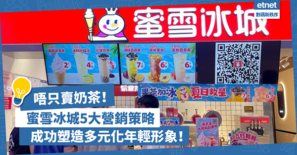 唔只賣奶茶！蜜雪冰城成功塑造多元化、年輕具文化底蘊品牌形象！全靠5大營銷策略