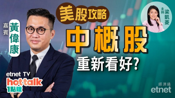 【美股篇】黃偉康：一大因素判斷中概股有轉機！全球央行年會　無阻美股升勢？