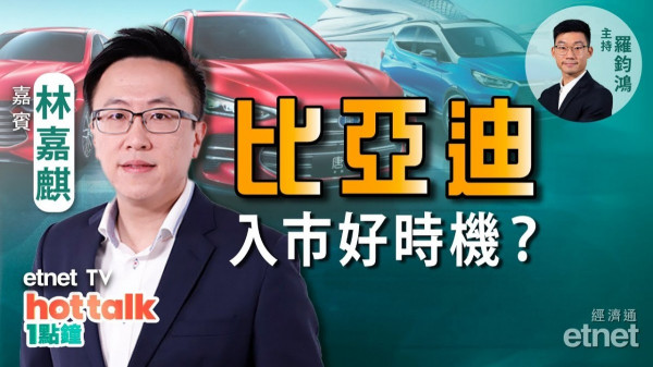 比亞迪到買入價？KK為你重點跟進車股！光伏股未跌完？