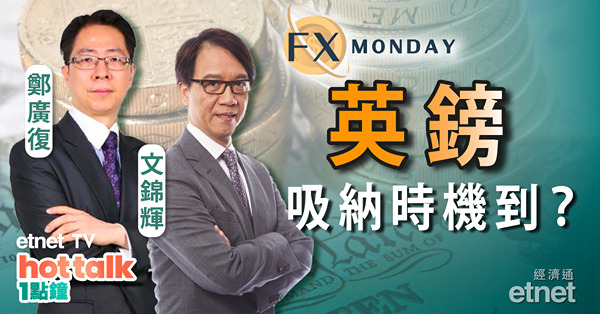 【FX MONDAY】文錦輝：英鎊再穿一算機會有幾大？部署買貨咩位入手好？