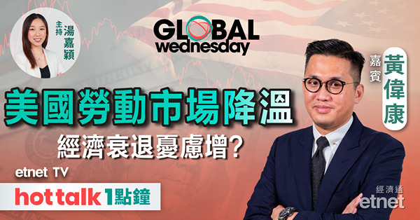 GLOBAL Wednesday｜美國職位空缺創3年低 減息即將啟動？惟市場憂慮經濟衰退 | 油價跌完未？| GME