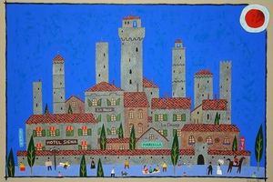 奧村譲《託斯卡綱山城》