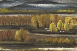 林風眠《杭州風景》