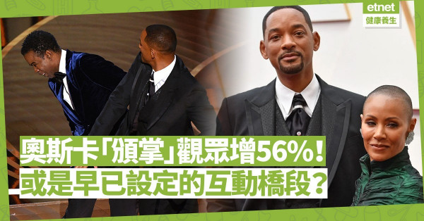 Will Smith「頒掌」奧斯卡觀眾增56%！事件背後眾說紛紜！或是早已設定的互動橋段？
