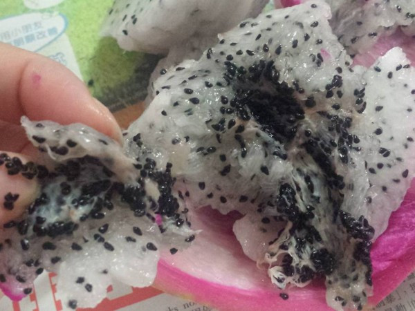 網民熱話：撕不開的橡筋火龍果