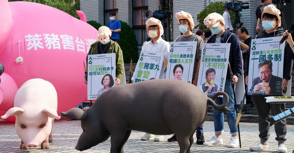 開放美豬換貿協美夢落空，凸顯台社會「只看藍綠」心態