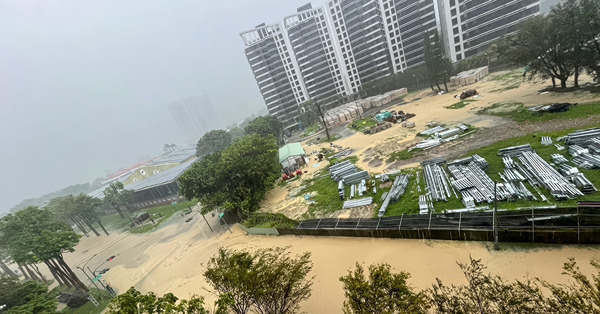 水淹高雄，綠營防洪豪言破功