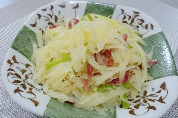 臘腸炒薯絲
