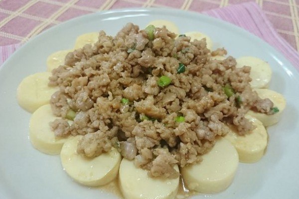 肉碎扒玉子豆腐