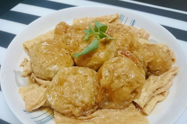 上湯鮮竹釀生筋 