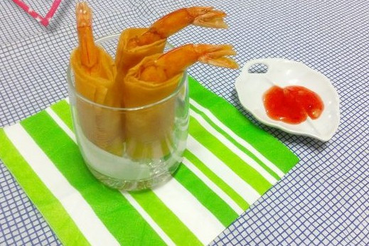 簡單派對小食: 泰式蝦春卷