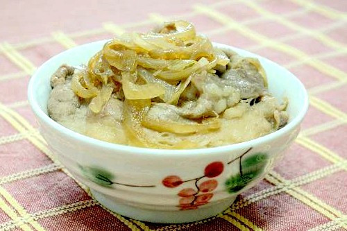 簡單碟頭飯:日式牛肉飯