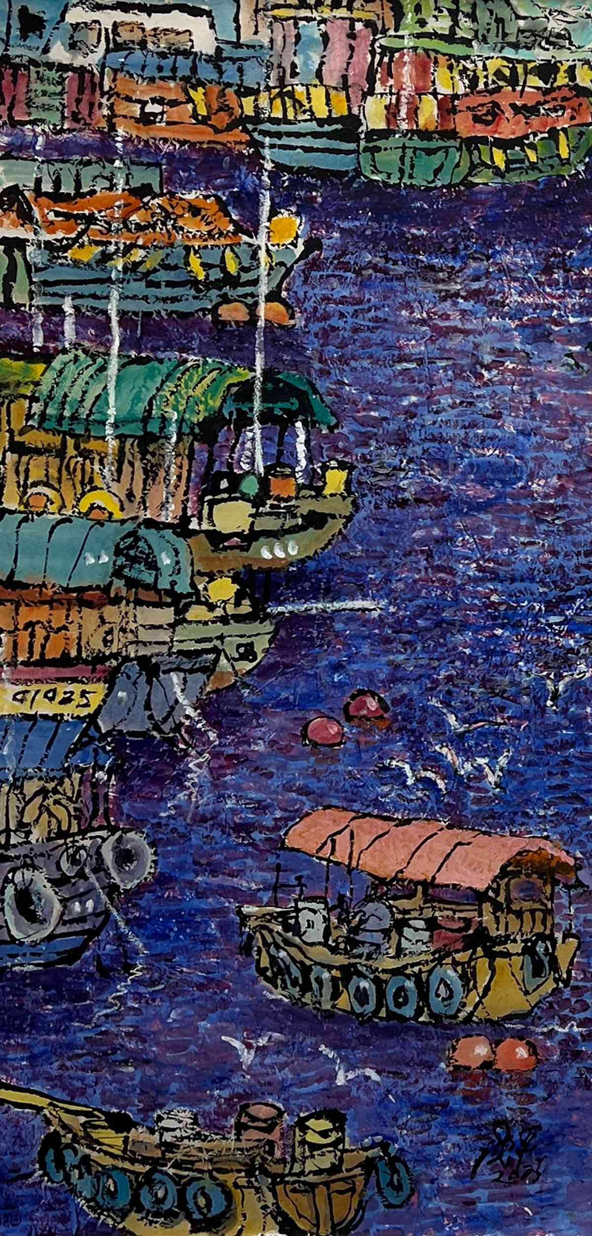 沈平：以靈動線條與色塊，續寫生命與城市的篇章