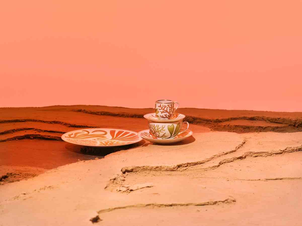 Hermès全新餐瓷系列「Natures Marines」:為餐桌注入深海的靜謐與詩意 Hermès全新餐瓷系列「Natures Marines」:為餐桌注入深海的靜謐與詩意