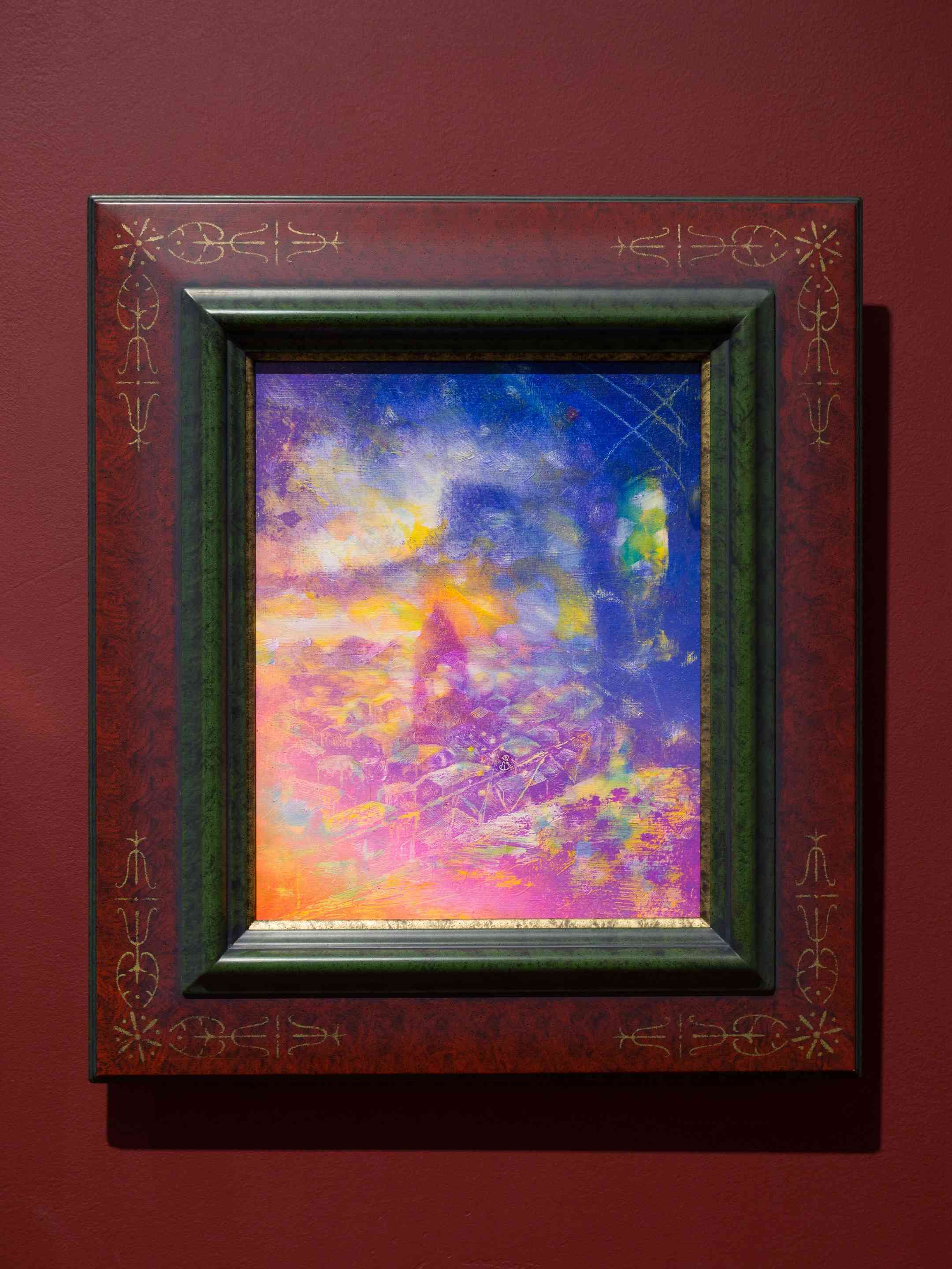 個展《塩澤凱倫:尚未抵達的星光》:在顏料刮痕中尋找記憶的光芒 個展《塩澤凱倫:尚未抵達的星光》:在顏料刮痕中尋找記憶的光芒