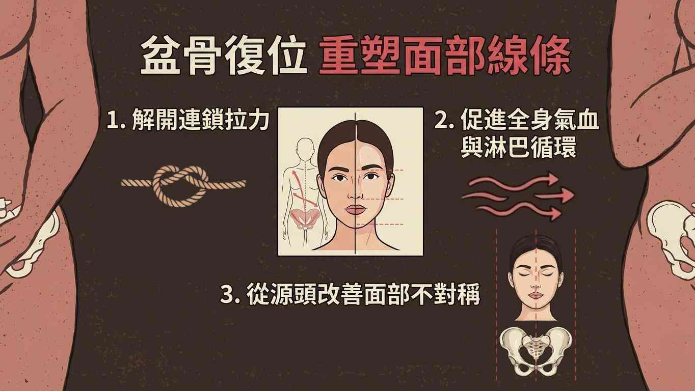 想瘦臉竟然要先「骨盆復位」？解構日式筋膜小顏密碼