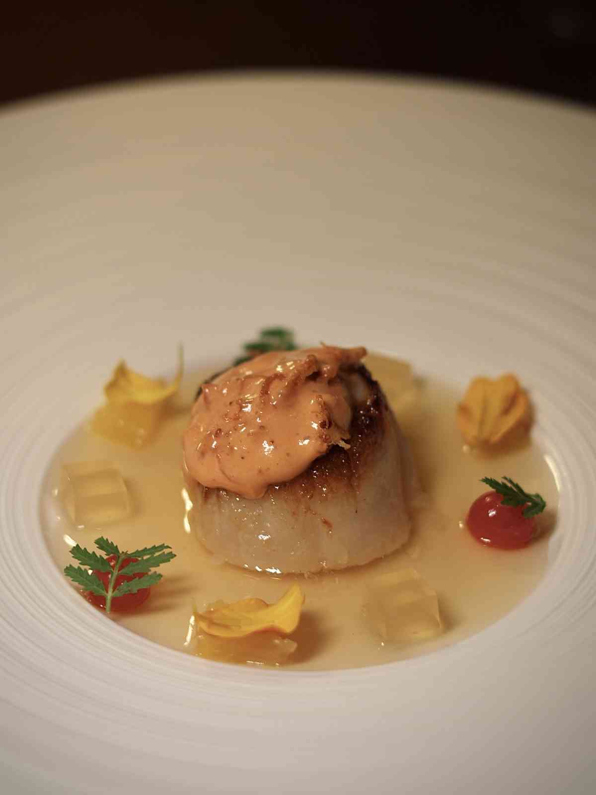 初心詮釋現代法式料理：乾式熟成烤鴨、法式家禽肝醬脆餅、日本蕪菁雞肝黑松露撻，巧妙結合法國與亞洲風味！