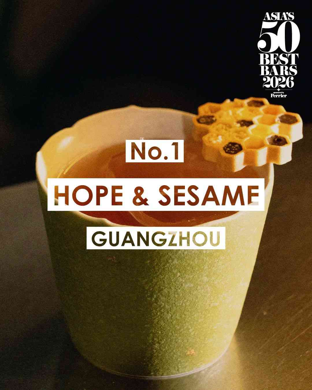 「亞洲 50 最佳酒吧」揭曉！Hope & Sesame 奪冠、Bar Leone 排名第三、香港7間酒吧上榜