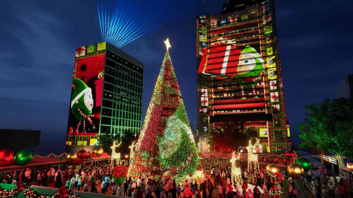 聖誕好去處2025︱中環冬日小鎮巨型聖誕樹＋星光長廊＋八大地標沉浸式光影匯演